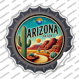 Arizona Desert Novelty Bottle Cap Sticker Decal BC-2090s