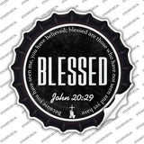 Blessed Bible Verse Novelty Bottle Cap Sticker Decal BC-2104s