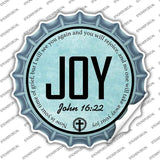 Joy Bible Verse Novelty Bottle Cap Sticker Decal BC-2108s