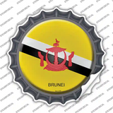Brunei Country Novelty Bottle Cap Sticker Decal