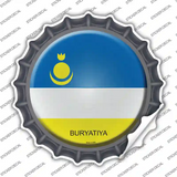 Buryatiya Country Novelty Bottle Cap Sticker Decal
