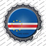 Cape Verde Country Novelty Bottle Cap Sticker Decal