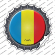 Chad Country Novelty Bottle Cap Sticker Decal