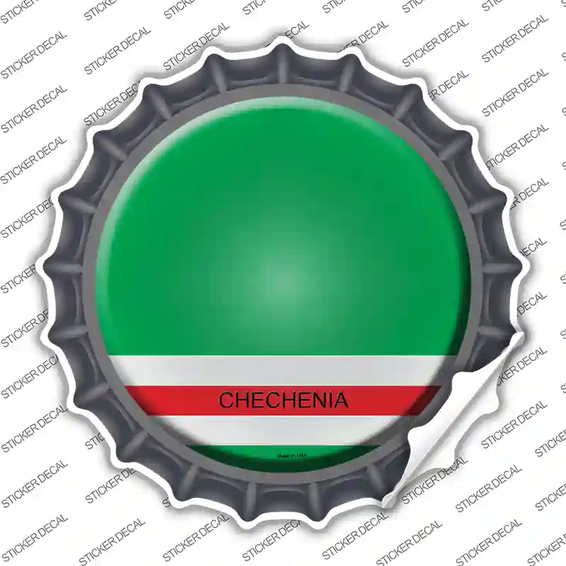 Chechenia Country Novelty Bottle Cap Sticker Decal