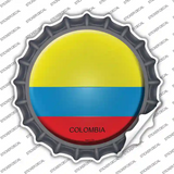Colombia Country Novelty Bottle Cap Sticker Decal