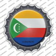 Comoros Country Novelty Bottle Cap Sticker Decal