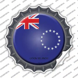 Cook Islands Country Novelty Bottle Cap Sticker Decal