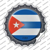 Cuba Country Novelty Bottle Cap Sticker Decal
