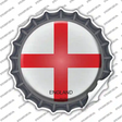 England Country Novelty Bottle Cap Sticker Decal