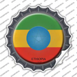 Ethiopia Country Novelty Bottle Cap Sticker Decal