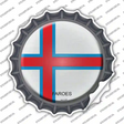 Faroes Country Novelty Bottle Cap Sticker Decal