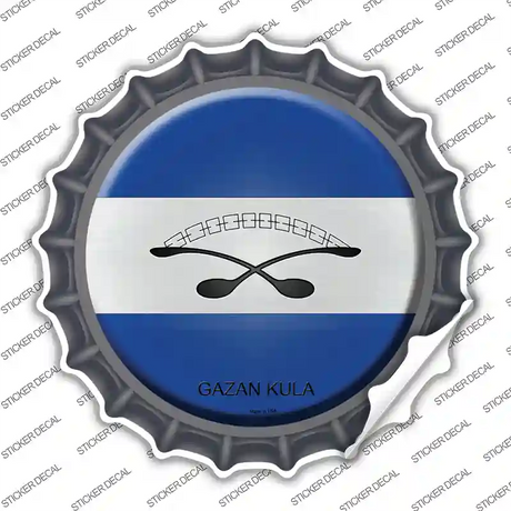 Gazan Kula Country Novelty Bottle Cap Sticker Decal