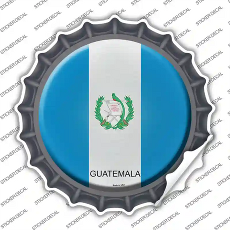Guatemala Country Novelty Bottle Cap Sticker Decal