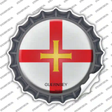 Guernsey Country Novelty Bottle Cap Sticker Decal