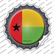 Guinea Bissau Country Novelty Bottle Cap Sticker Decal