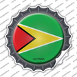 Guyana Country Novelty Bottle Cap Sticker Decal