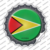 Guyana Country Novelty Bottle Cap Sticker Decal