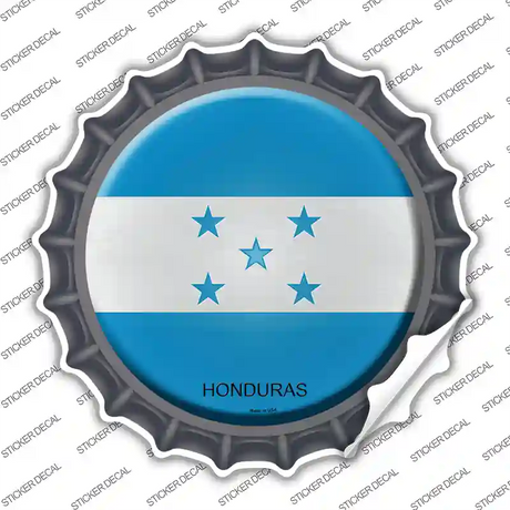 Honduras Country Novelty Bottle Cap Sticker Decal
