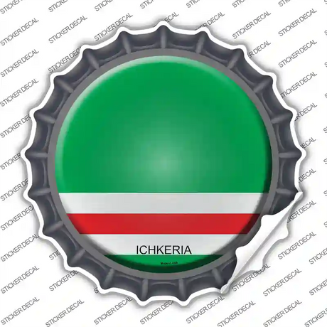 Ichkeria Country Novelty Bottle Cap Sticker Decal