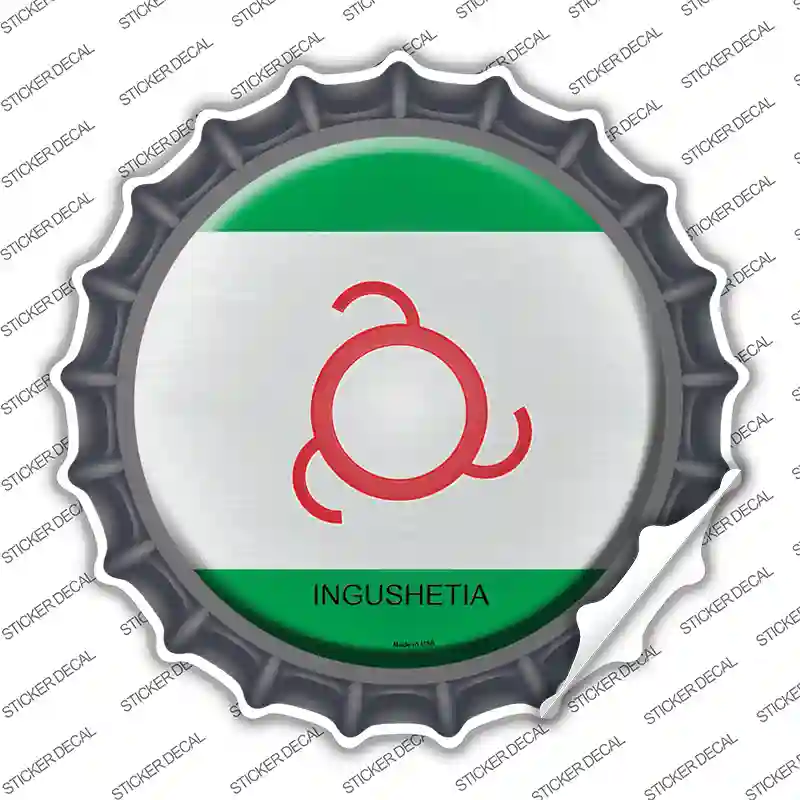 Ingushetia Country Novelty Bottle Cap Sticker Decal
