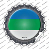 Komi Country Novelty Bottle Cap Sticker Decal