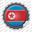 North Korea Country Novelty Bottle Cap Sticker Decal