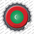 Maldives Country Novelty Bottle Cap Sticker Decal