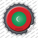 Maldives Country Novelty Bottle Cap Sticker Decal