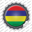 Mauritius Country Novelty Bottle Cap Sticker Decal