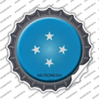 Micronesia Country Novelty Bottle Cap Sticker Decal