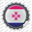Mordvinia Country Novelty Bottle Cap Sticker Decal