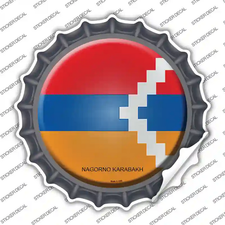 Nagorno Karabakh Country Novelty Bottle Cap Sticker Decal
