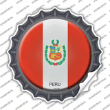 Peru Country Novelty Bottle Cap Sticker Decal