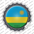 Rwanda Country Novelty Bottle Cap Sticker Decal