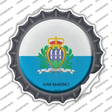 San Marino Country Novelty Bottle Cap Sticker Decal