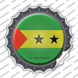 Sao Tome Principe Country Novelty Bottle Cap Sticker Decal