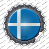 Shetland Islands Country Novelty Bottle Cap Sticker Decal