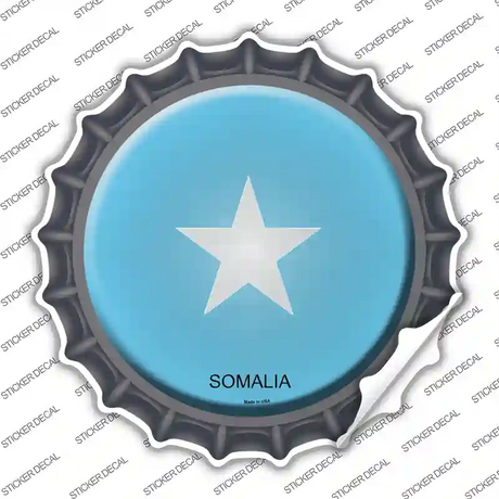 Somalia Country Novelty Bottle Cap Sticker Decal