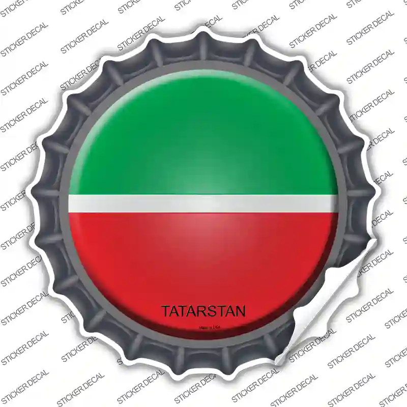 Tatarstan Country Novelty Bottle Cap Sticker Decal