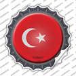 Turkey Country Novelty Bottle Cap Sticker Decal