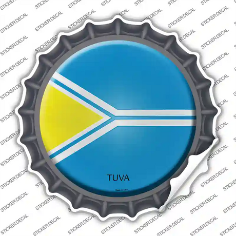 Tuva Country Novelty Bottle Cap Sticker Decal