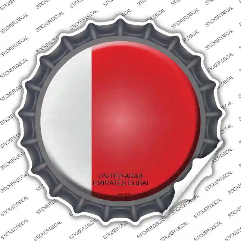 UN Arab Emirates Dubai Novelty Bottle Cap Sticker Decal