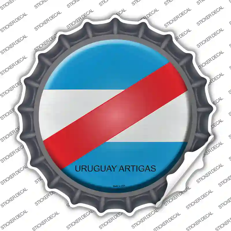 Uruguay Artigas Country Novelty Bottle Cap Sticker Decal