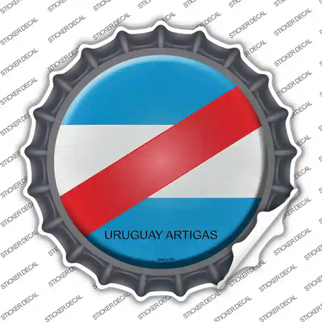 Uruguay Artigas Country Novelty Bottle Cap Sticker Decal