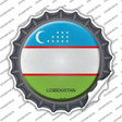 Uzibekistan Country Novelty Bottle Cap Sticker Decal