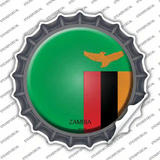 Zambia Country Novelty Bottle Cap Sticker Decal