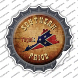 Southern Pride Virginia Novelty Bottle Cap Sticker Decal