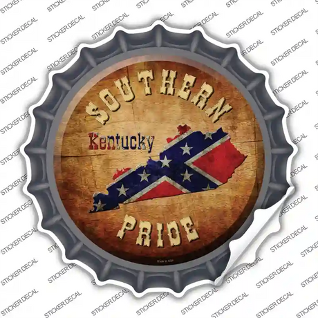 Southern Pride Kentucky Novelty Bottle Cap Sticker Decal