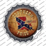 Southern Pride Louisiana Novelty Bottle Cap Sticker Decal