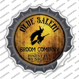 Salem Broom Company Novelty Bottle Cap Sticker Decal